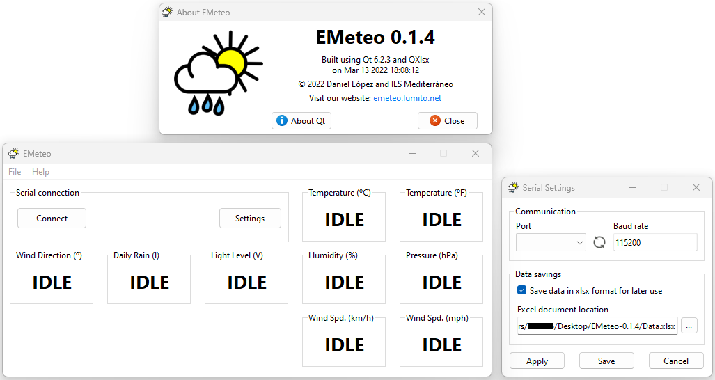 Imagen de EMeteo 0.1.4